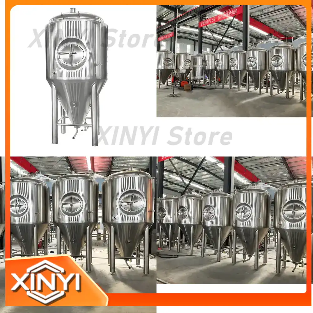 Wine Beer Cider - Tanque Fermentador de Aço Inoxidável 1000L