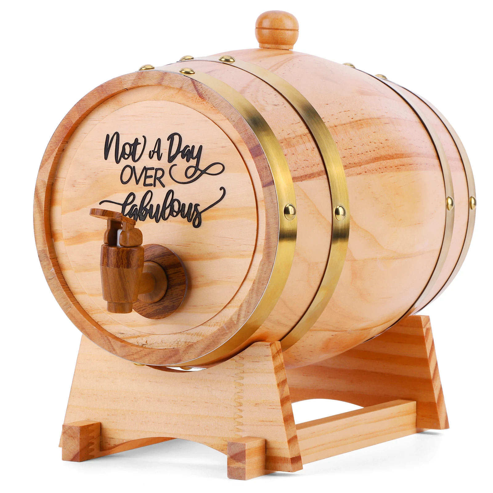 Barril de uísque de madeira 3l - Wine Beer Tequila avaliação e preço