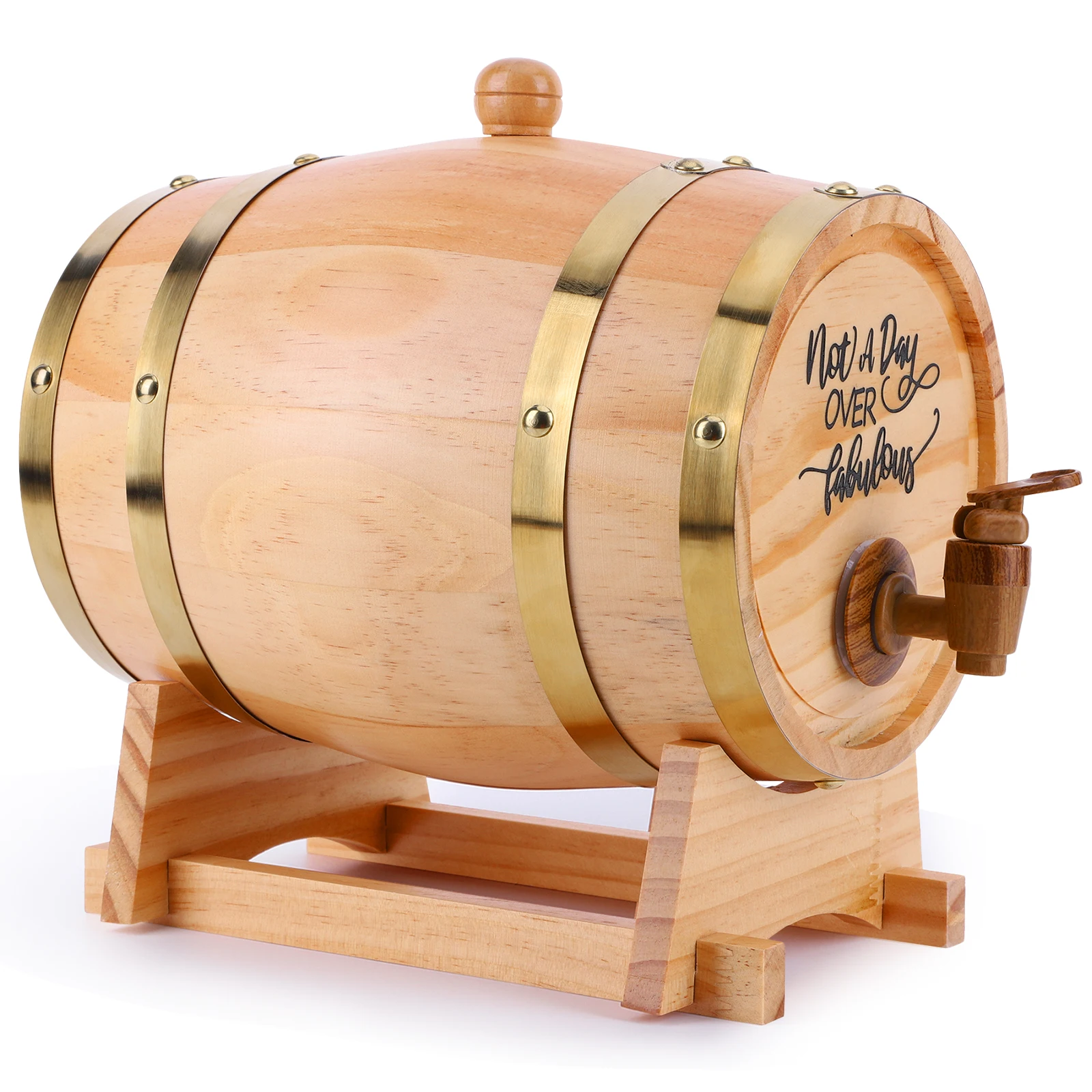 Barril de uísque de madeira 3l - Wine Beer Tequila avaliação e preço