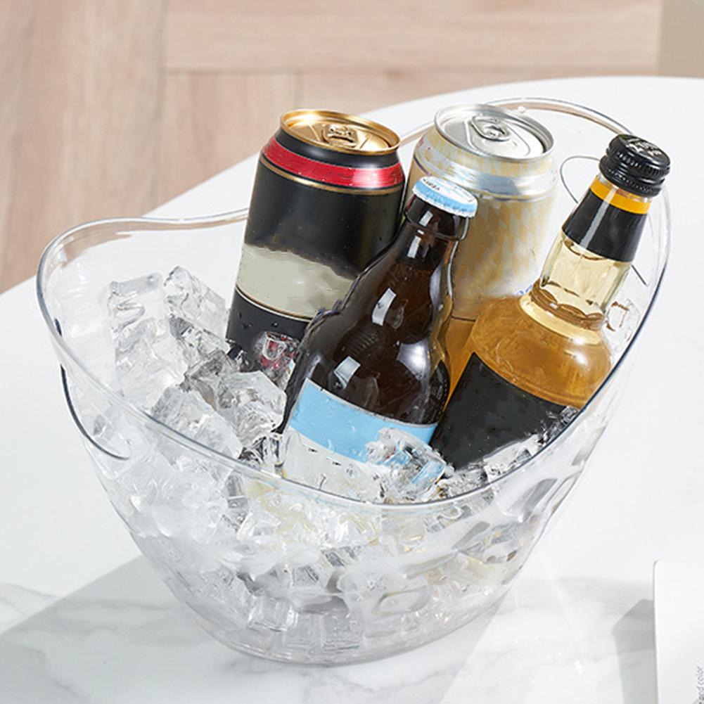 Balde de Gelo de Plástico PET  - Wine Beer Champagne avaliação e preço