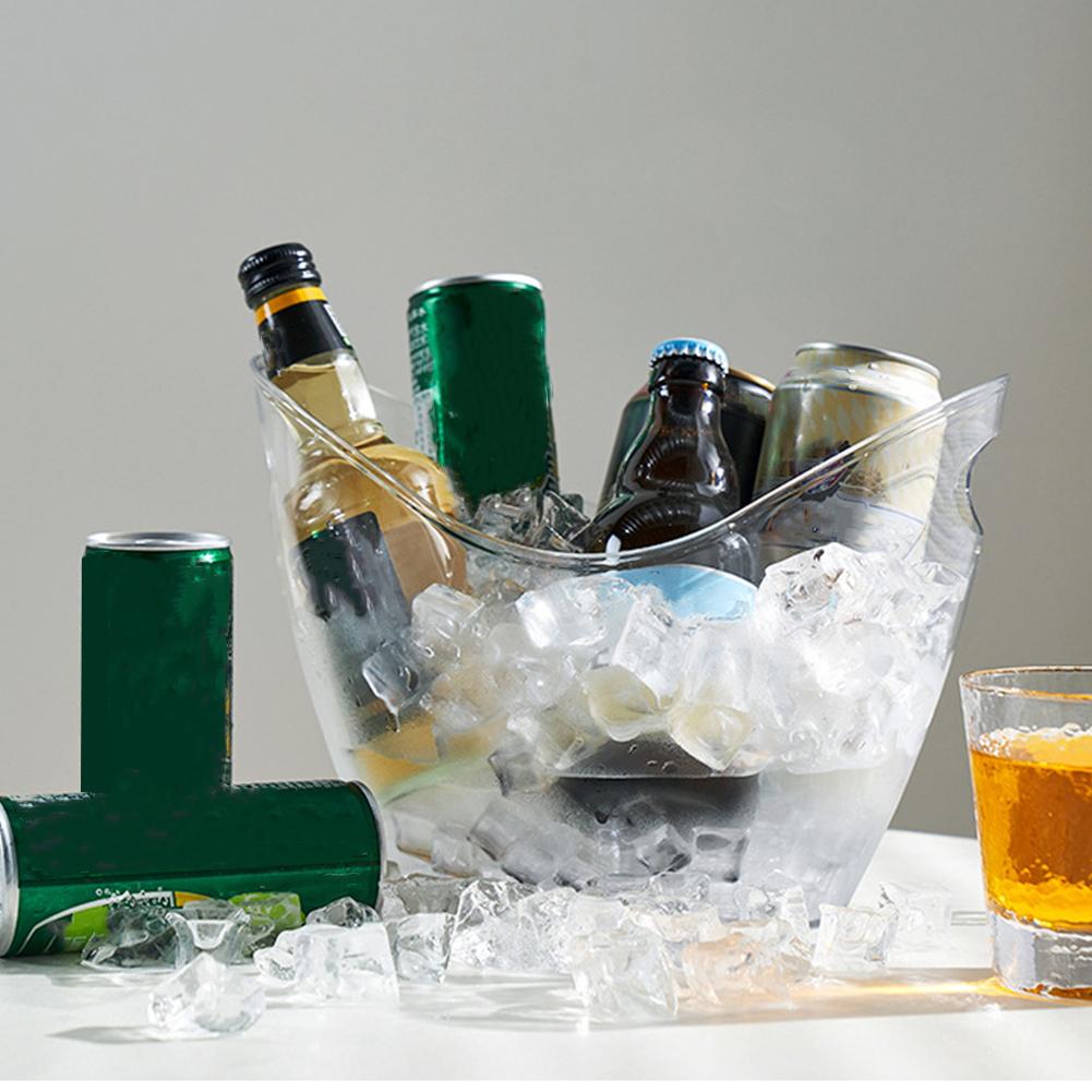 Balde de Gelo de Plástico PET  - Wine Beer Champagne avaliação e preço