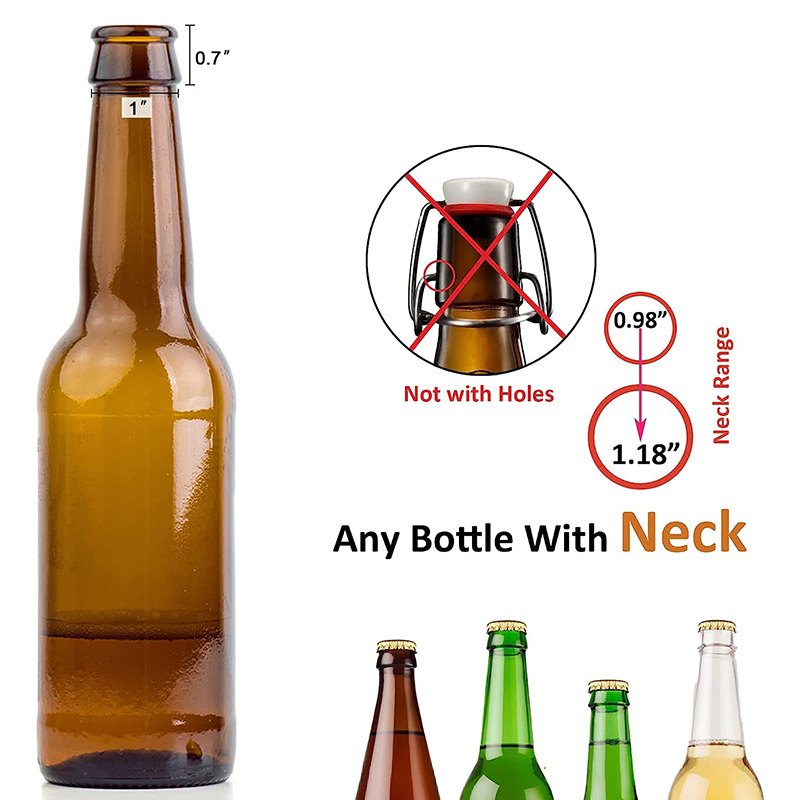 Cap Stopper Swing Top Garrafa  - Wine Root Beer avaliação e preço