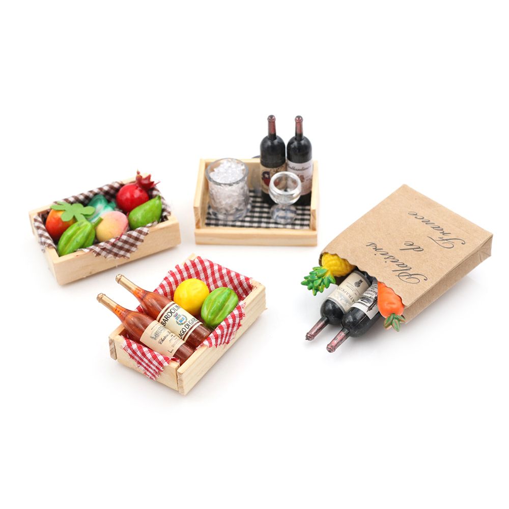 1 conjunto de modelo de cena d - Beer Wine Grocery avaliação e preço