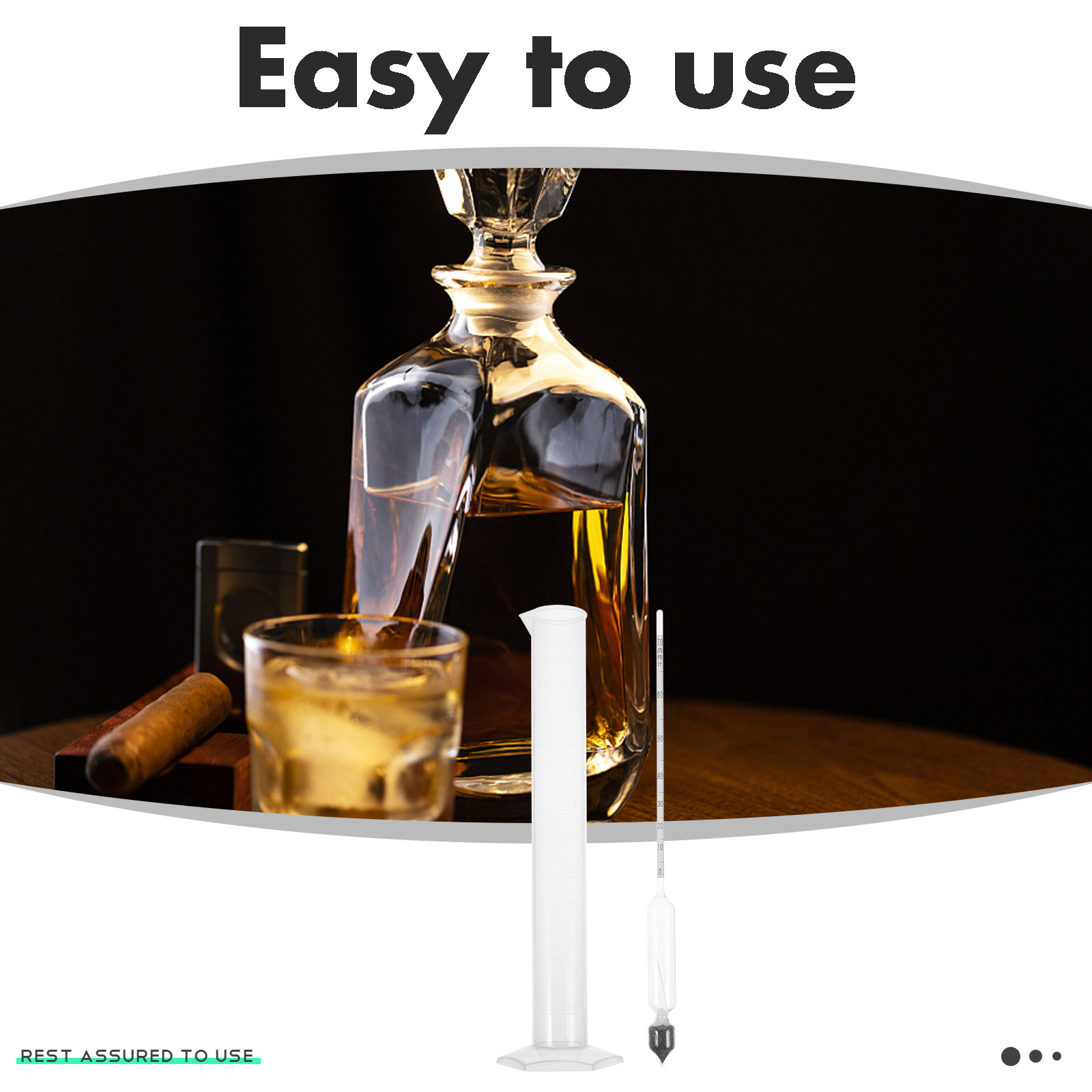Conjunto Profissional de Medid - Wine Beer Cider avaliação e preço