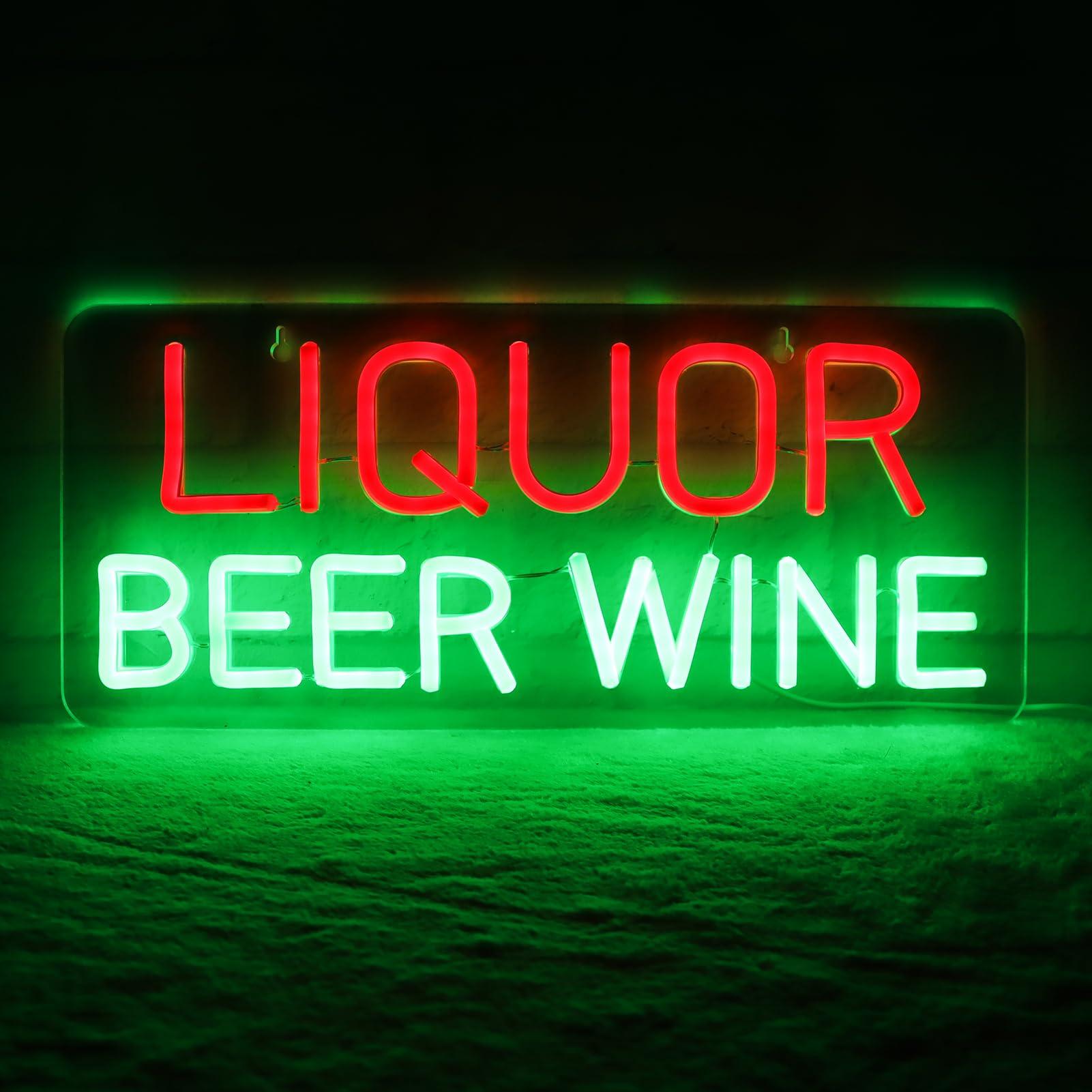 Letreiros Neon de Licor, Cerve - Wine Beer Store avaliação e preço