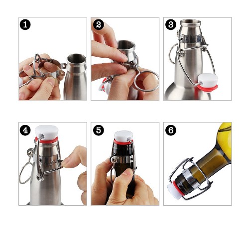 Ez Cork Cap Flip Top Rolha, su - Wine Root Beer avaliação e preço